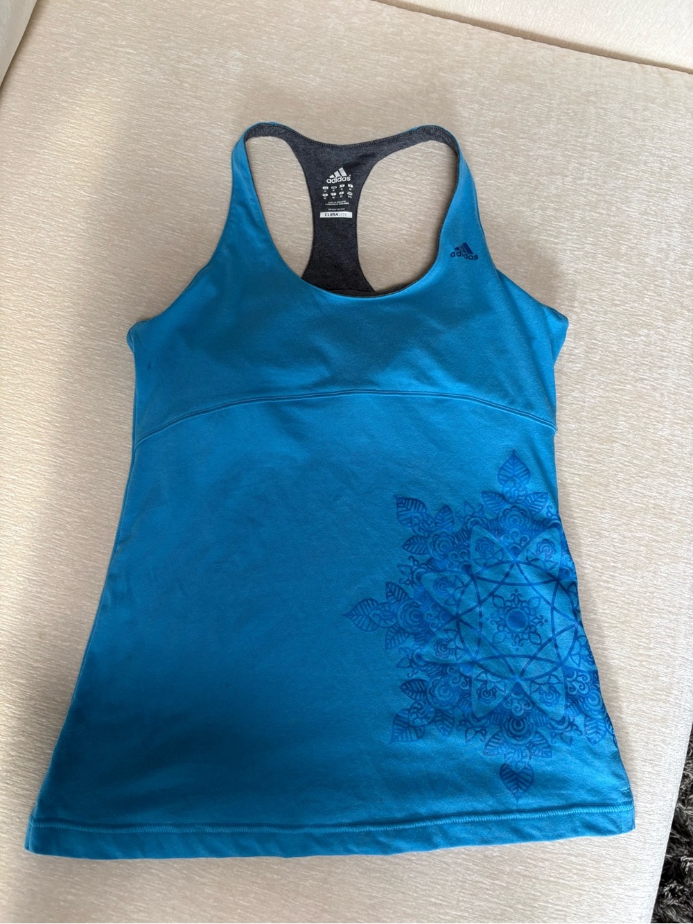 Vintage Blue Adidas Tank Top